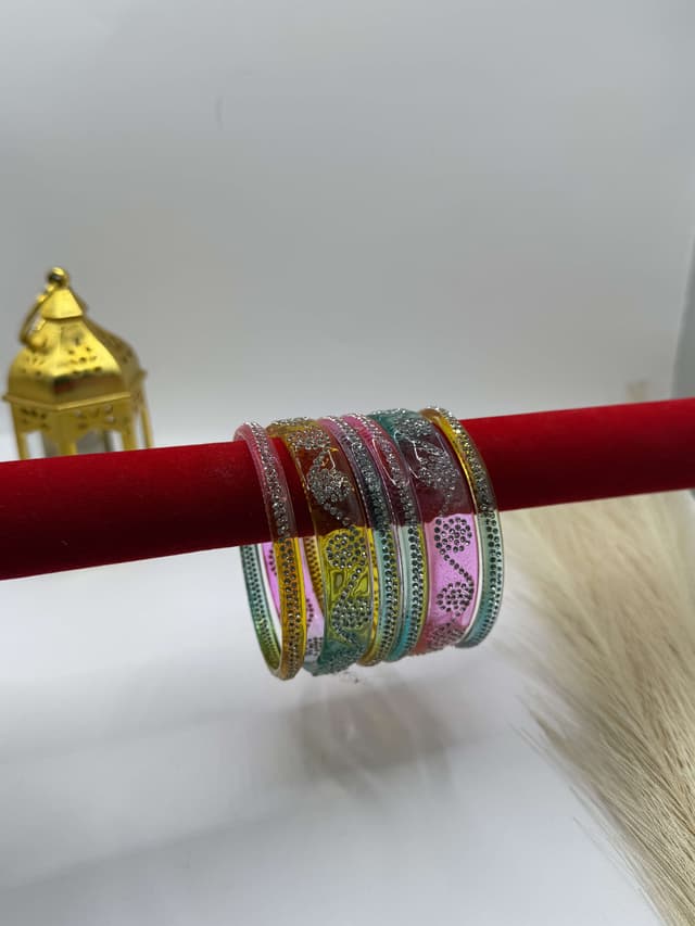 🌈 Sparkle Fusion Bangles 🌈 hover