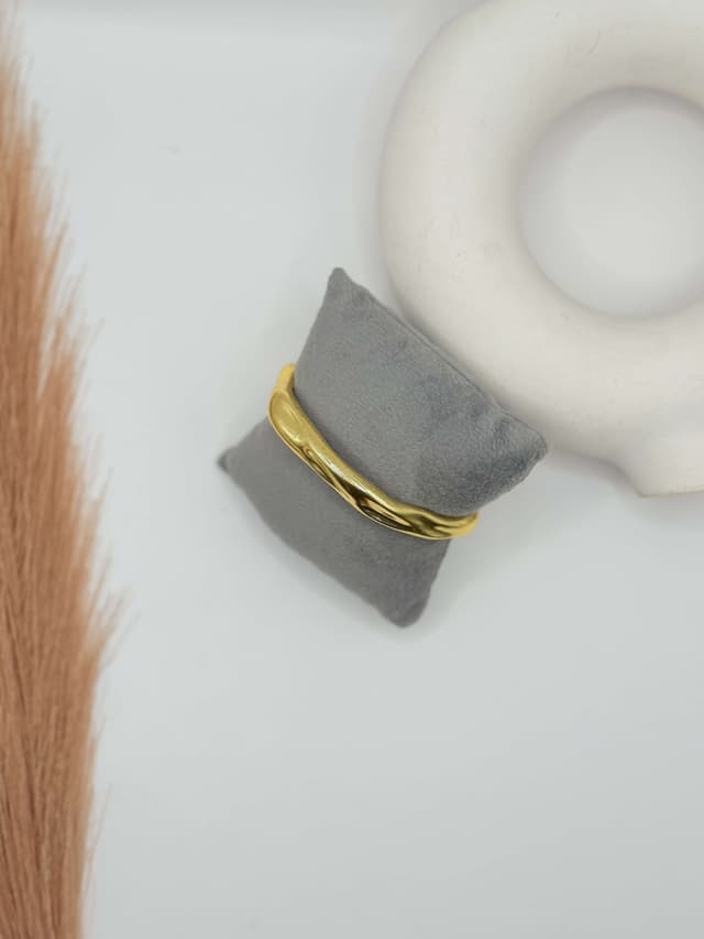 Hand Made, Brass, Anti Tarnish Water Resistant