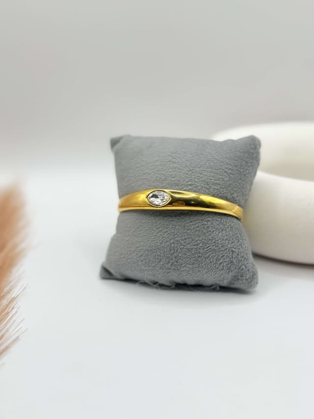 Anti Tarnish 18k Gold Plated Water Resistant