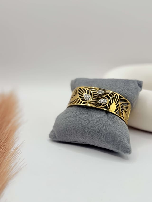 Anti Tarnish 18k Gold Plated Water Resistant