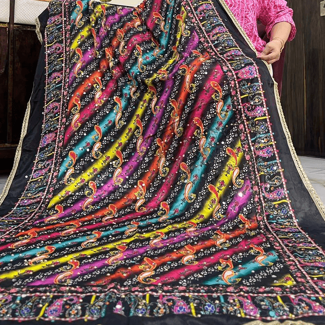 Dupatta as a Jewellery