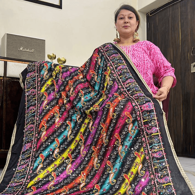 Dupatta as a Jewellery hover