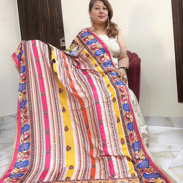 Dupatta as a Jewellery hover