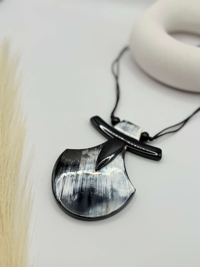 Midnight Muse Necklace- White hover