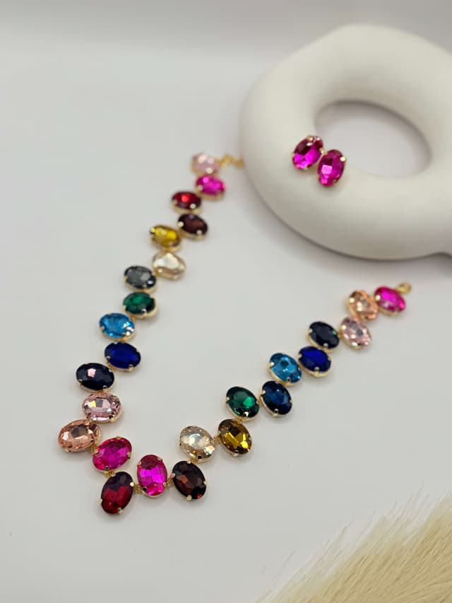 Prism Luxe Necklace Set hover