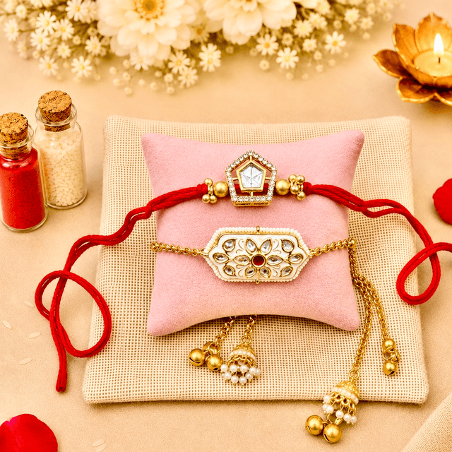 Designer Lumba & Rakhi Set hover
