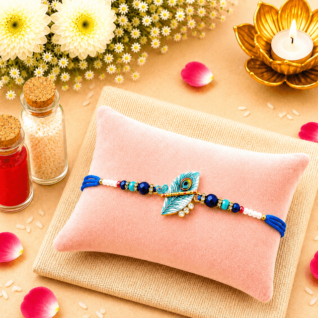 Krishna Mor Pankh Rakhi