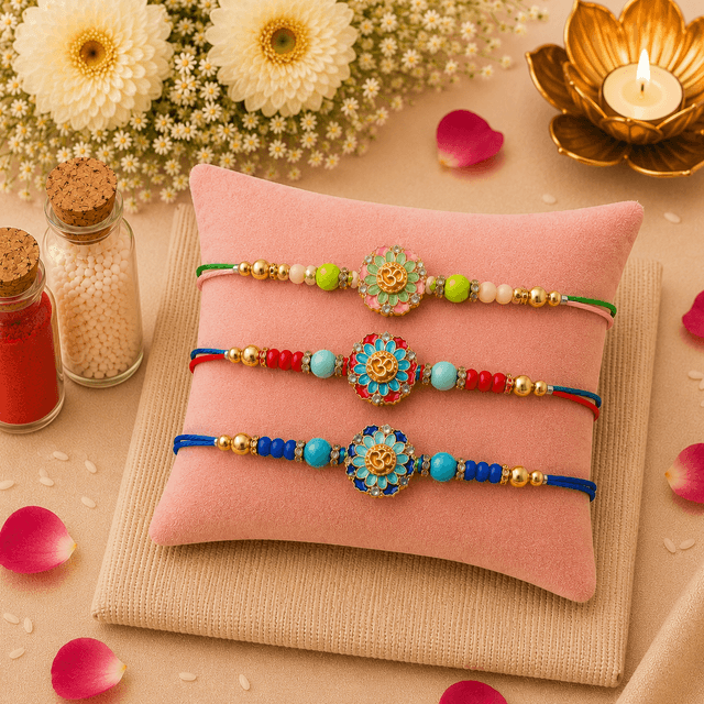 Om Designer Rakhi Set