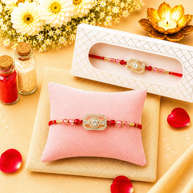Premium Stone Designer Rakhi  