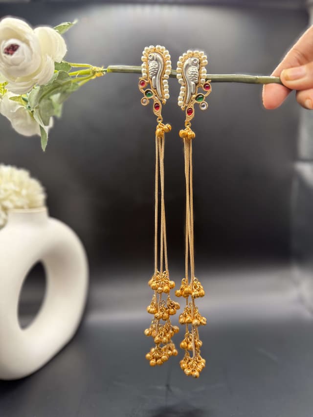 Sitaara Antique Earrings Design 3