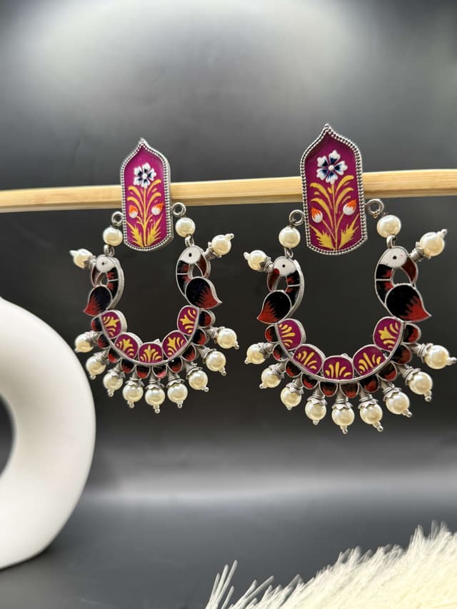 Bahaar Statement Earrings hover