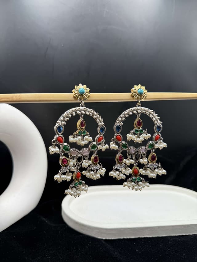 Statement Earrings Jhoomer hover