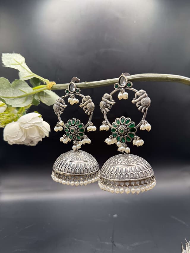 Ganesha earrings