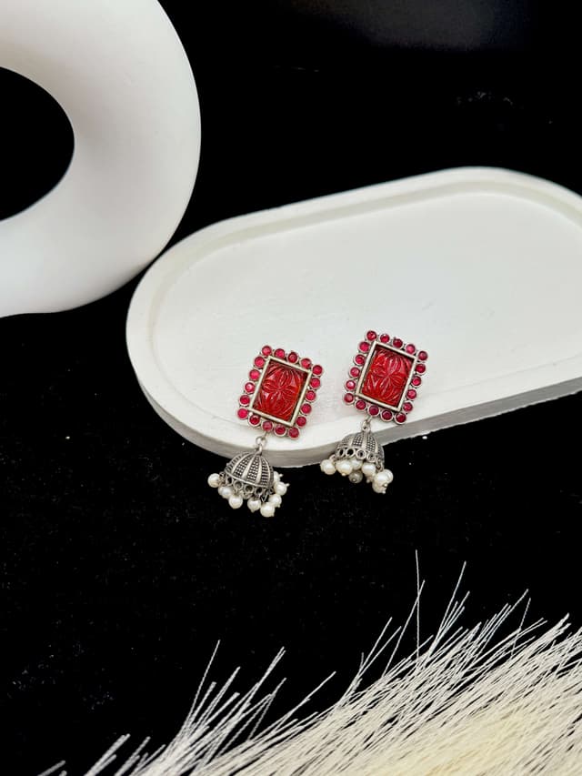 Statement Jhumkis hover