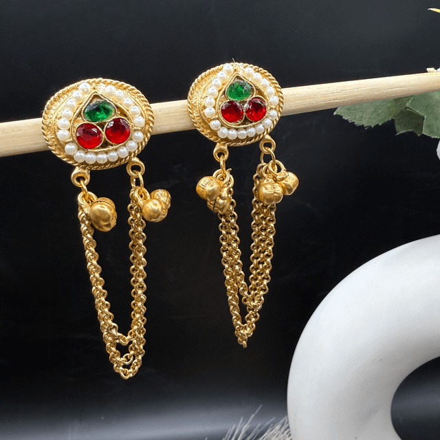 Traditional Chain Drop Earrings